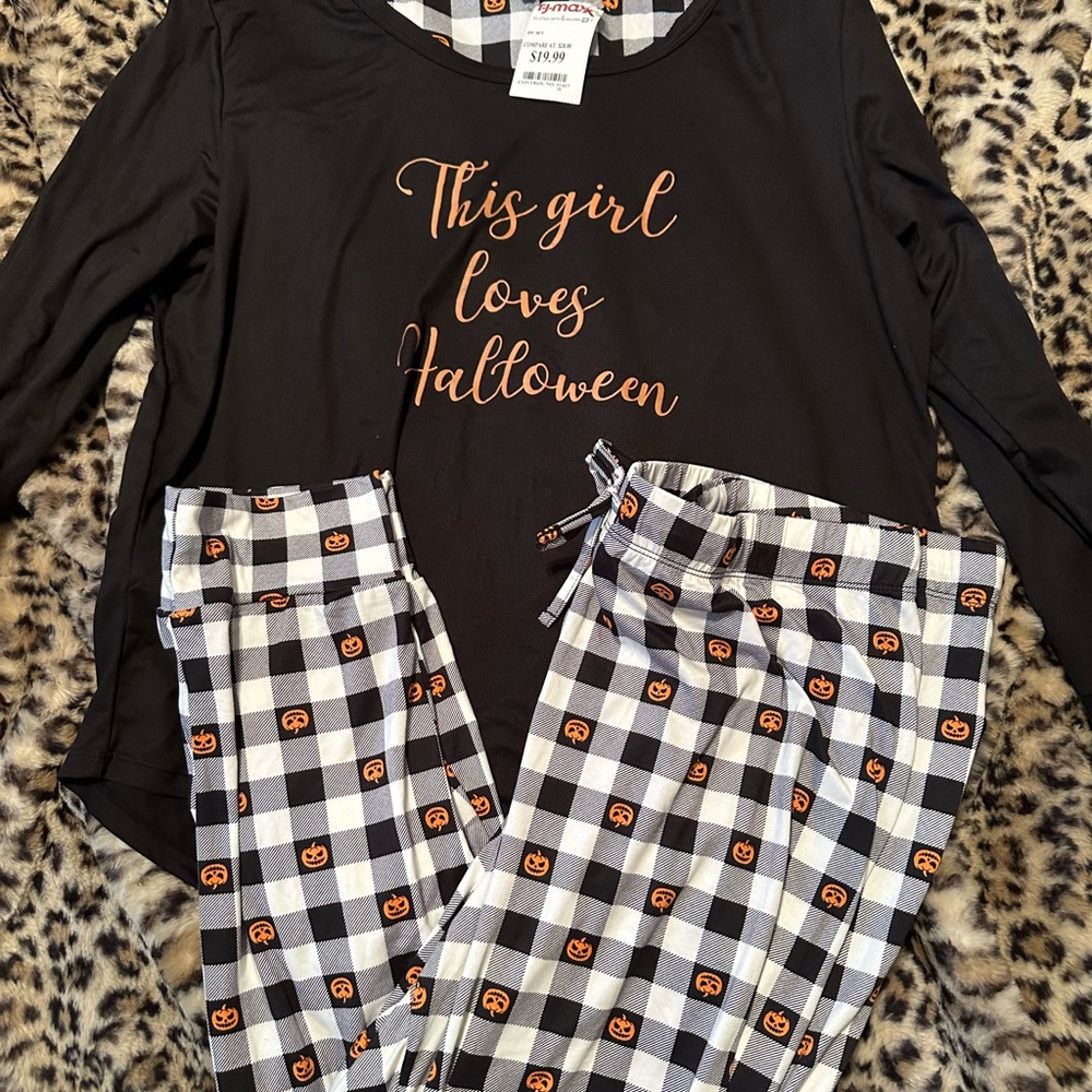 Halloween pajama set